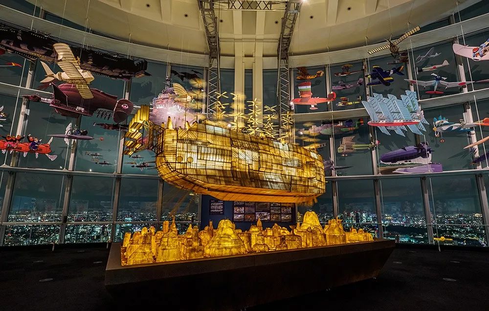 天空飛船空降吉卜力博物館的這個主題展覽活動，甚是吸引