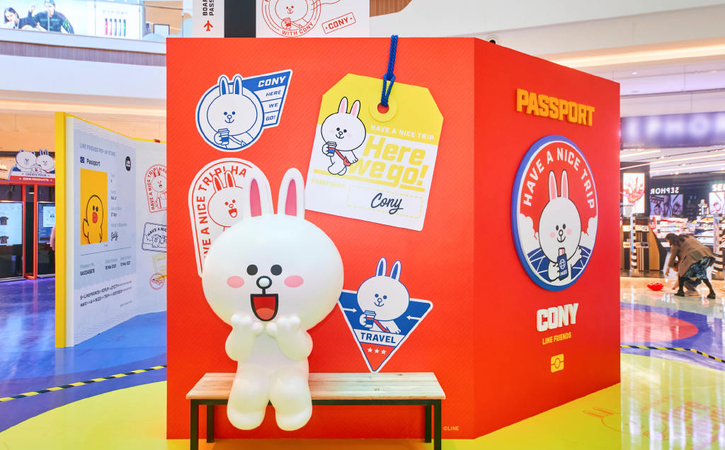LINE FRIENDS快樂旅行快閃店活動策劃精彩亮相，開啟春日好時光